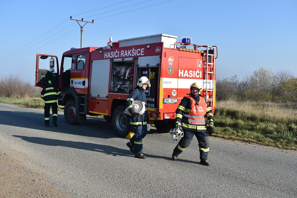 Taktické cvičení na únik nebezpečné látky - fenolu